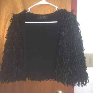 Kristina  ti fringe crop jacket